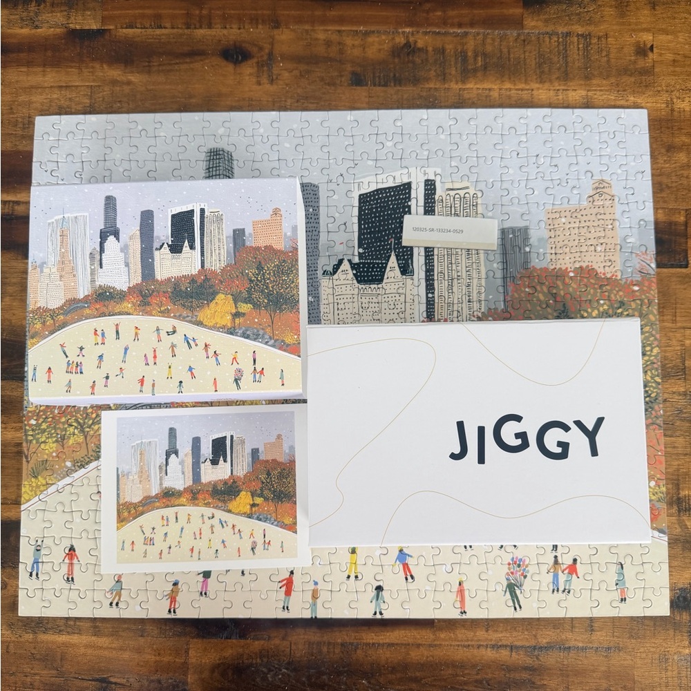 Jiggy Cityscape Puzzle DECEMBER MONTHLY